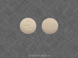 R 023 Pill White Round - Pill Identifier